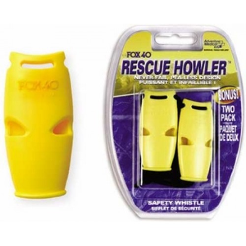 Adventure Medical Rescue Howler Whistle / Bonus 2 Pack