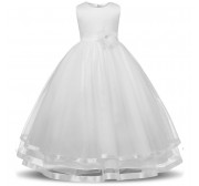 RBVH Flower Girl Dress For Weddings Kids Prom Gown Designs Fancy Wear 