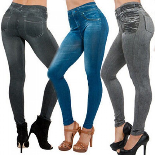 NEW Sexy Women Jean Skinny Jeggings Stretchy Slim Leggings Fashion Skinny Pants