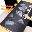 World Map Mouse Pad For Laptop Computer
