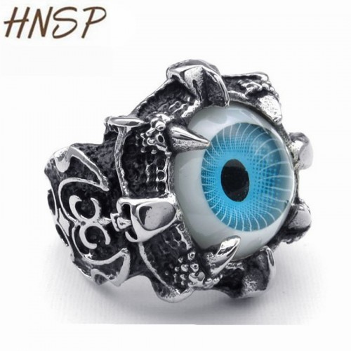 HNSP Punk Claw Evil eyes Ring 